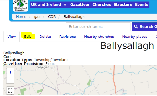 Edit townland 1