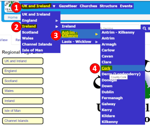 Select a county